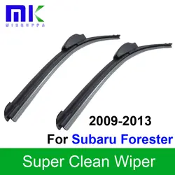 Стеклоочистителей для Subaru Forester 3 2009 2010 2011 2012 2013 24 "+ 18" силиконовая резина ветровое стекло авто аксессуары