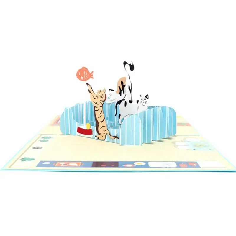  DIY Greeting Cards Handmade Birthday Wedding Invitation Christmas Valentine Thanksgiving Day 3D Pop - 32922079261