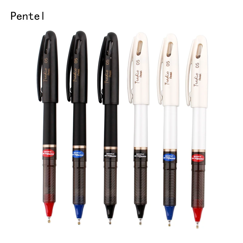 LifeMaster Pentel Energy Gel Tradio игольчатая гелевая ручка 0,5 мм модный дизайн быстросохнущая офисная ручка BLN115