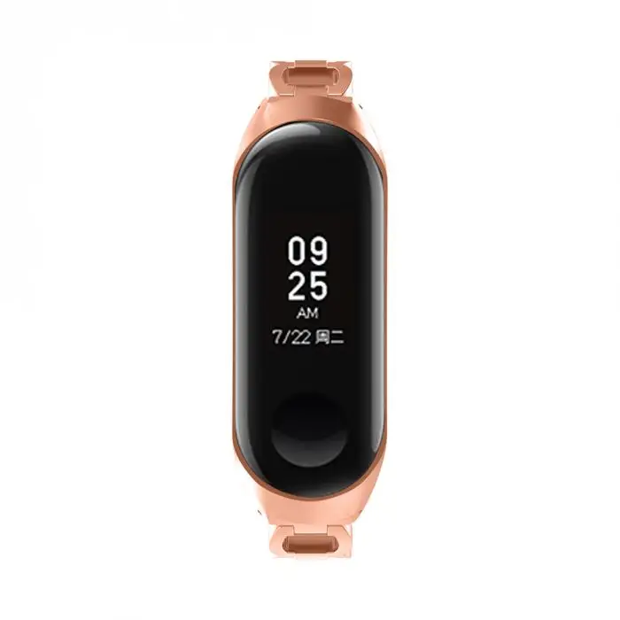 Нержавеющая сталь ремешок браслет на запястье для Xiaomi Mi Band 3-капля