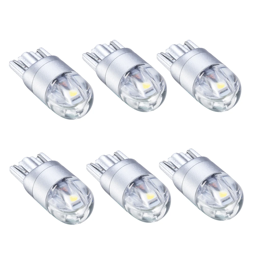 6x T10 168 194 W5W LED Car lamps 168 194 Replacement Bulbs Turn Side