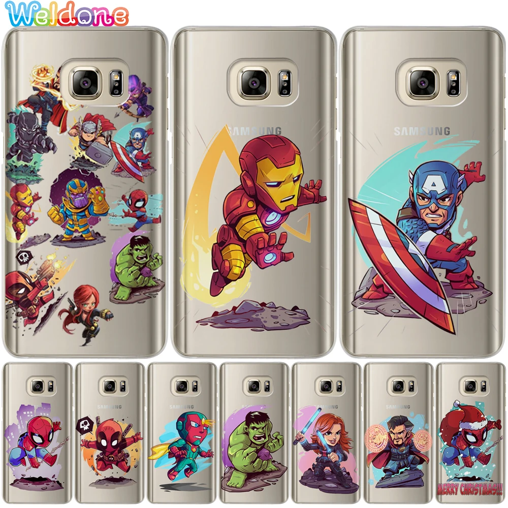 

Marvel Avengers: Endgame ironMan Phone Case cover For Samsung S10 Lite S9 S8 Plus S7 S6 Edge A30 A50 M20 Note8 9 case cover Etui