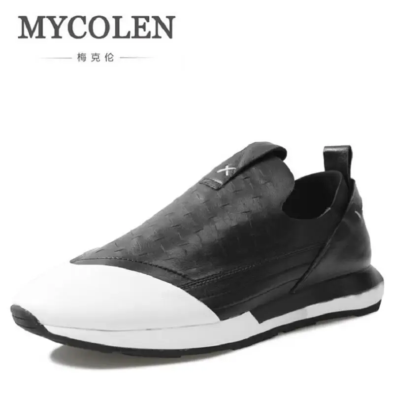 

MYCOLEN 2017 New Arrivals Men's Casual Sneakers Spring Autumn Fashion Comfort Flats For Men Breathable Lace-Up Males Shoes Adult