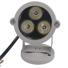 Горячая 3 светодиодный водонепроницаемый наружный прожектор светильник садовый светильник 3 Вт 85-265 в