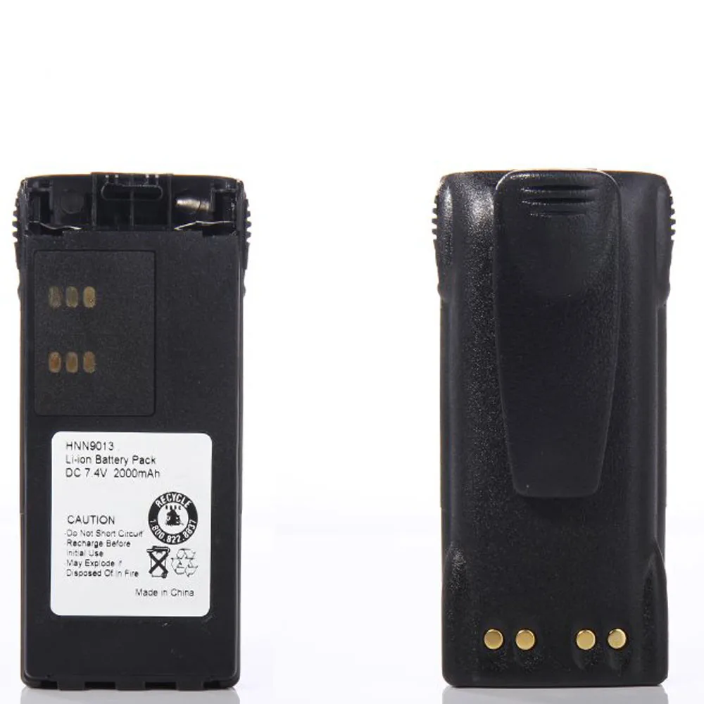 E-outstanding Belt Clip 2PCS Black Belt Clip for Motorola HT750 HT1225 HT1550 GP320 GP338 GP340 GP380 GP640 GP1280 MTX850 MTX850LS