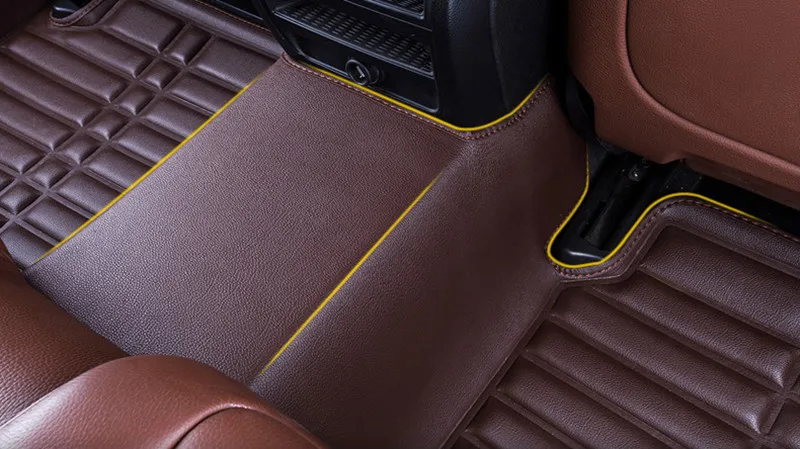 Кожаные автомобильные коврики подходят для Nissan Versa/Almera/Sunny Latio Sedan 2012 2013- автомобильный Стайлинг на заказ автомобильный коврик