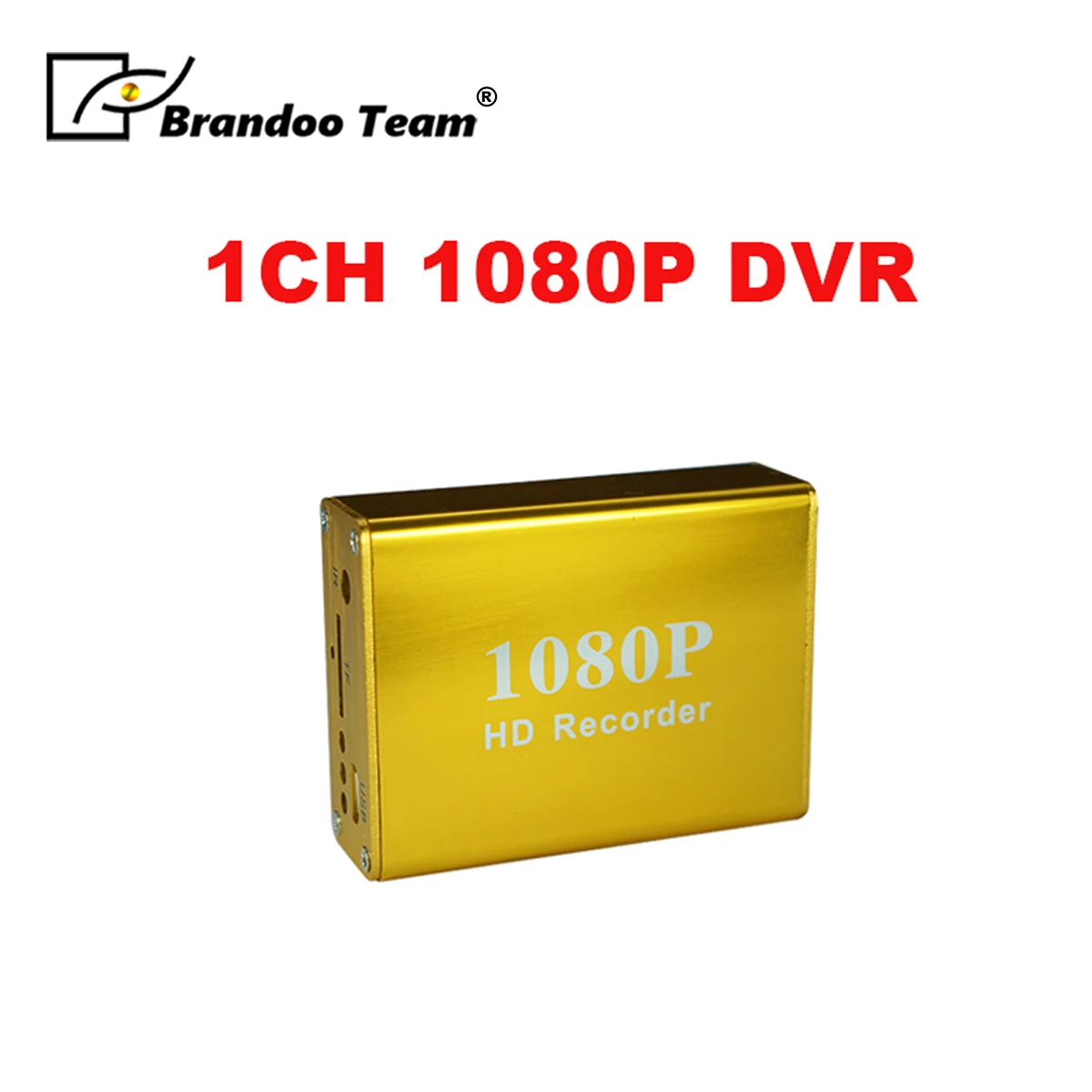 

BRANDOO 1CH Full 1080P 128GB SD Card mini DVR Video Registrator Recorder Designed For Full HD Camera
