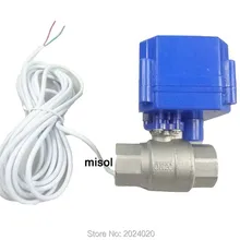 10 шт. моторизованный шаровой клапан 3/" NPT, DN20, 2 way 12VDC CR04, электрический клапан из нержавеющей стали