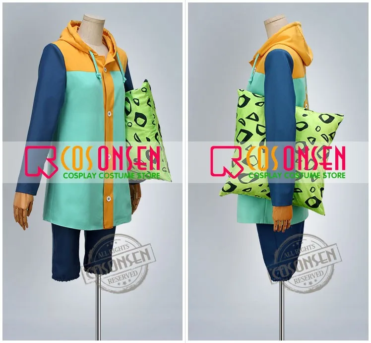 Косплей ONSEN The Seven Deadly Sins King/Harlequin Косплей Костюм с подушкой грех Ленивца все размеры