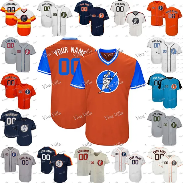 2017 New Players Weekend Baseball Jersey Custom Any Name Any Number High Quality Stitched Baseball Jersey S-6XL Free Shipping