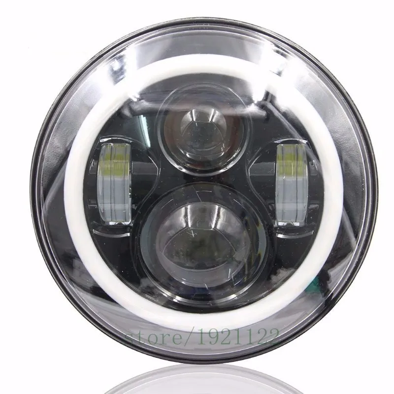 Motorcycle 7inch LED Projector Headlight with Plazma LED Halo DRL cxv.jpmg