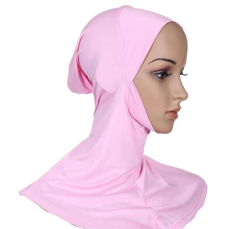 Женский шарф, шляпа, шапка, головной убор хиджаб, мусульманская повязка на шею, модная одежда - Цвет: 14