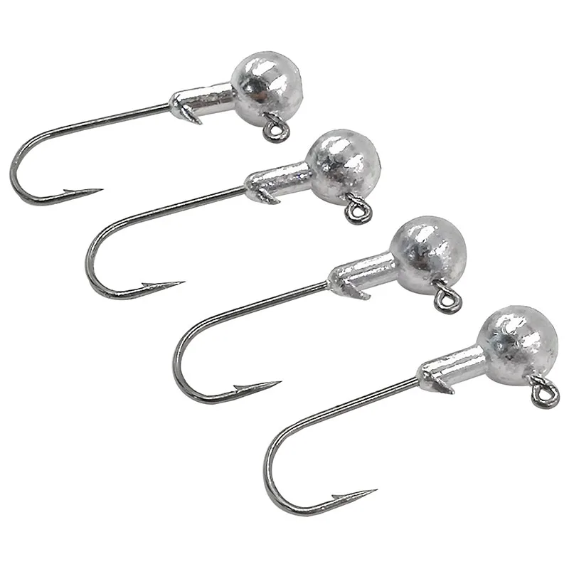 OUTKIT 10 PSC/Lot New High Quality 1.5g/2g/3.5g/5g/7g/10g/14g Lead Head Hook Jig Bait Fishing Hooks For Soft Lure Fishing Tackle OUTKIT 10 PSC/Lot New High Quality 1.5g/2g/3.5g/5g/7g/10g/14g Lead Head Hook Jig Bait Fishing Hooks For Soft Lure Fishing Tackle