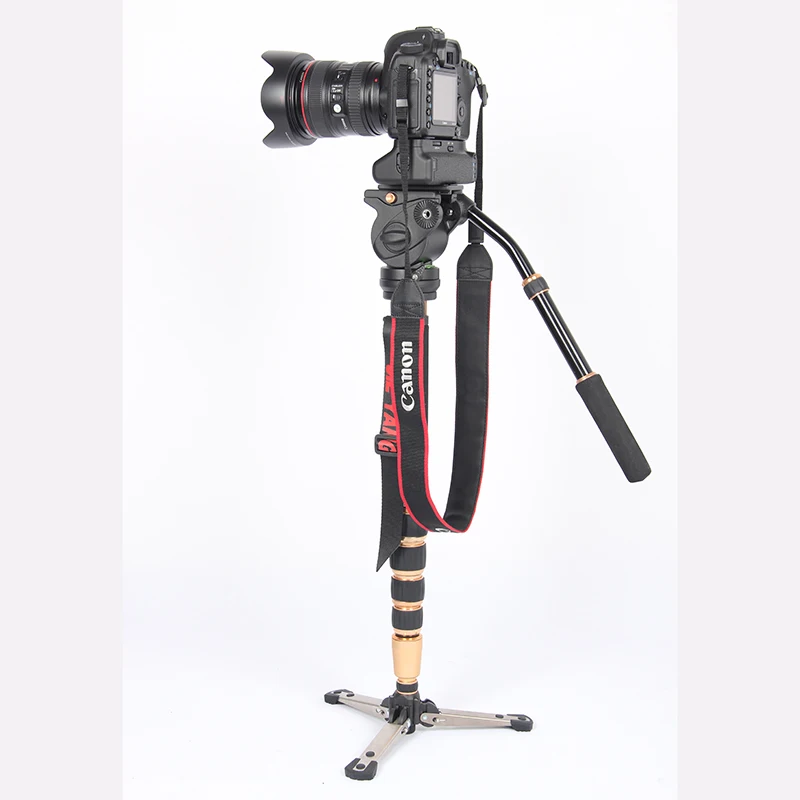

JIEYANG JY0506 Portable Carbon fiber Tripod JY0506C for Professional Camcorder/Video Camera/DSLR Tripod Stand