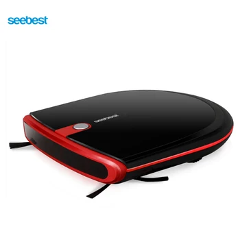 

Seebest E630 MOMO 4.0 Auto Recharge Super Slim Robot Vacuum Cleaner 6.3cm Height with 2 Side Brush and, Russia Warehouse