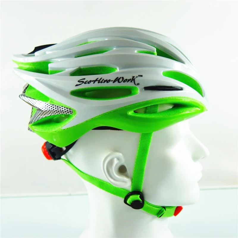 

SCOHIRO-WORK 235g Cycling helmet Casco Ciclismo Bike Helmet Led Light Capacete Ciclismo Bicycle Cycling Helmet Mtb Bike Helmet