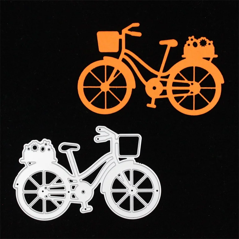 

YPP CRAFT Bicycle Metal Cutting Dies Stencils for DIY Scrapbooking/photo album Decorative Embossing DIY Paper Cards