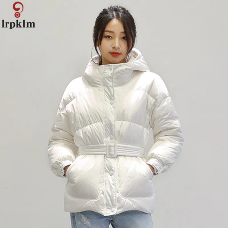 Women's Winter Jackets Fashion Collar Women's Down Jacket 2019 Winter New Short Paragraph Down Jacket Sweet Coat Female  S M L (22)