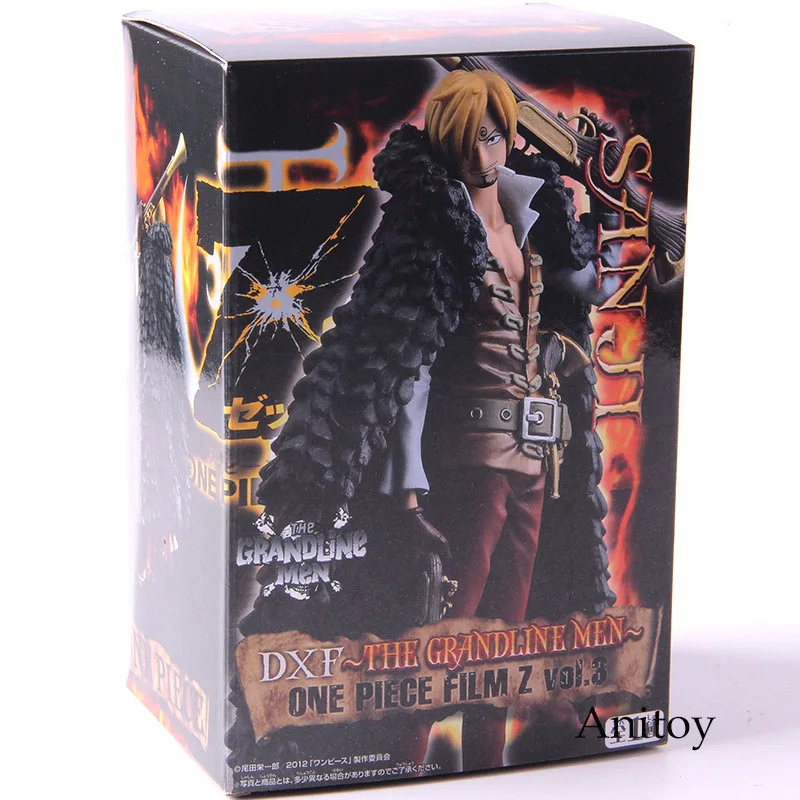 Banpresto one piece Фильм Z The Grandline men vol.3 Vinsmoke Sanji DXF фигурка Коллекционная модель игрушки