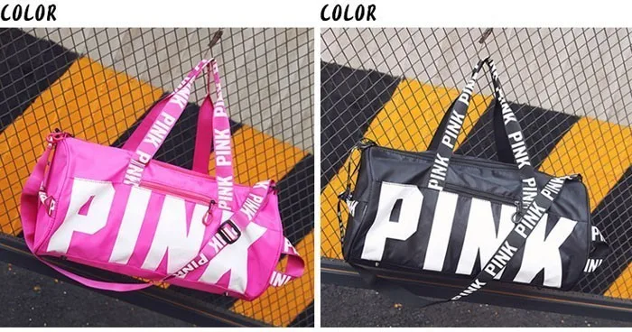 SNUGUG уличная одежда, сумка для фитнеса, водонепроницаемая розовая спортивная сумка для девочек, Мужская нейлоновая женская спортивная сумка для фитнеса, тренировочная дорожная сумка