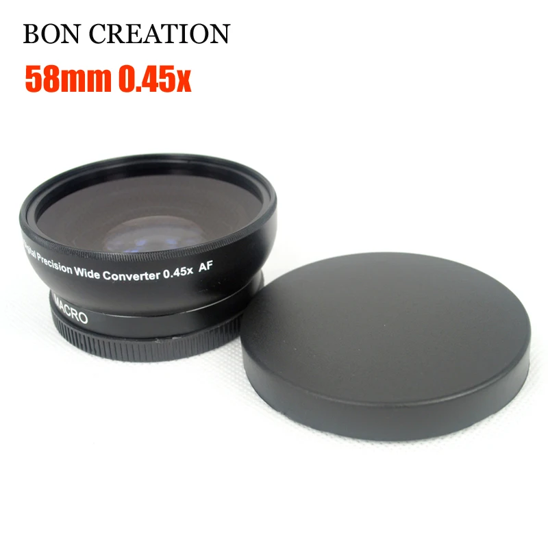 BON CREATION объектив 58 мм 0.45x Широкоугольный с макроконверсионным объективом 0 45