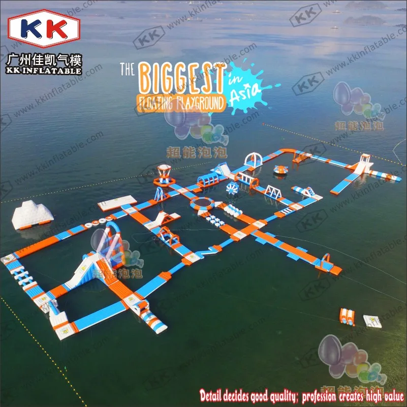 

Customized Inflatable Water Slide Park Adult Playground Activities