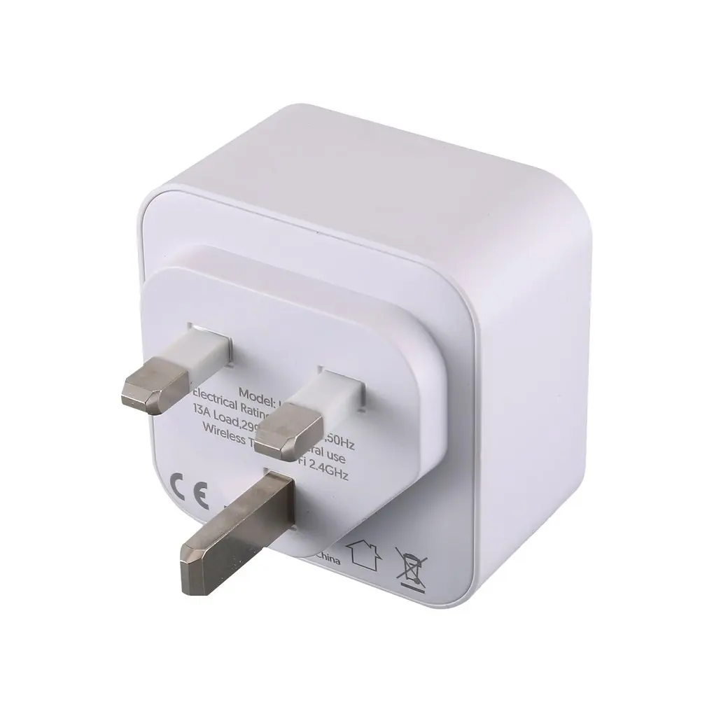 U3S WiFi Smart Plug беспроводной голосовой переключатель времени с портами синхронизации гнездо для Amazon Alexa Echo Dot Google Home
