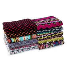 Нигерийская ткань лайкра с принтом для леггинсов и нижнего белья эластичная ткань Джерси 50*175 см/шт YA0305(A0280