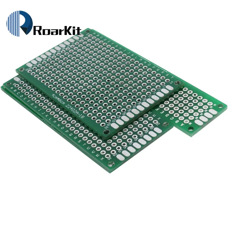 4 шт. 5x7 4x6 3x7 2x8 см двухсторонняя Медь прототип pcb универсальная плата стекловолокна доска для Arduino