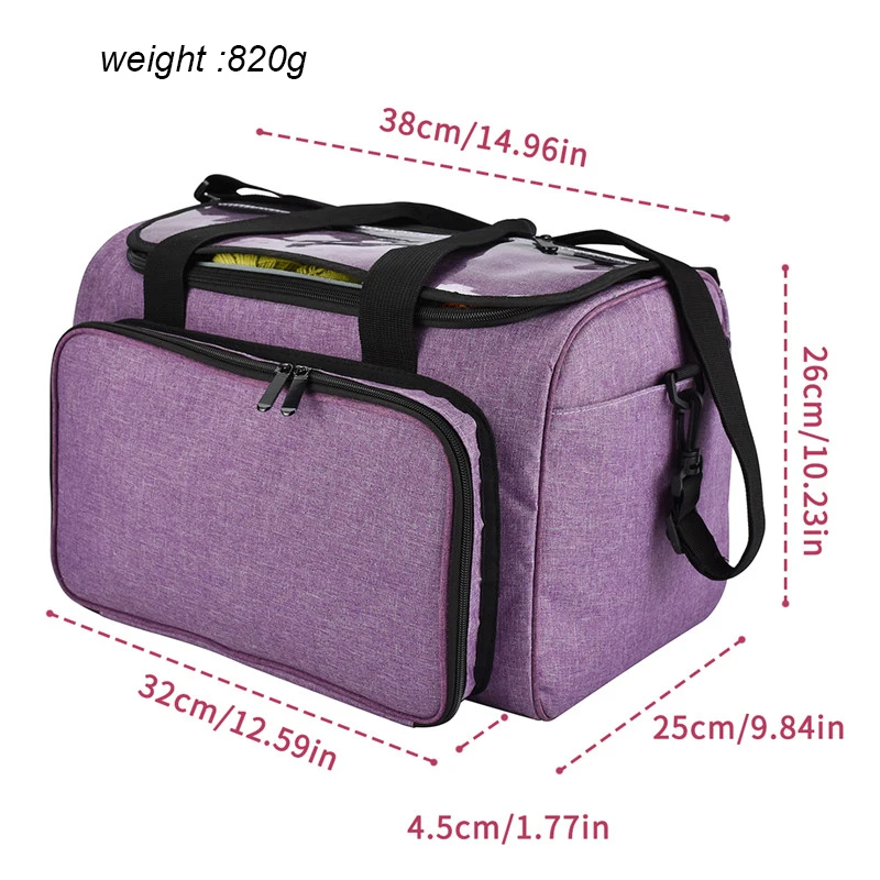 Sewing Supplies Yarn Storage Bag Handbag Yarn Organizer For All Crochet Knitting Accessory Crochet Bag For Yarn Storage