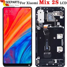 100% testé Pour Xiaomi Mi Mix 2S LCD Affichage Écran Tactile Numériseur Remplacement Verre Panneau Mi Mix 2S Affichage Mix2S LCD=