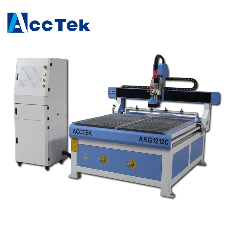 

Acctek good quality 4 tools ATC china wood cnc engraving machine 1212