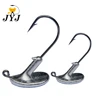 10PCS/Lot 3.5g 5g 7g 10g 14g Tumbler Lead Head Hook Jig Bait Fishing Hook For Soft Lure Fishing Tackle fishing tackle accessorie ► Photo 1/6