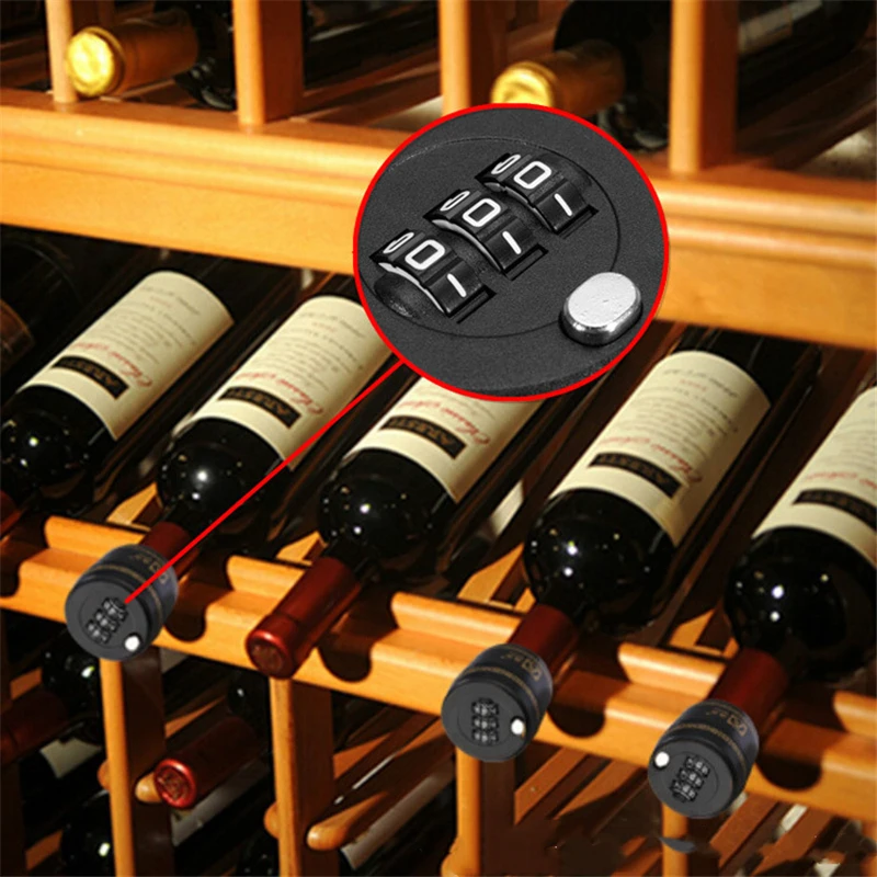 Бутылка Пароль Замок Пробка для красного вина новая комбинация вакуум высокого качества выбор сохранение для ликера вина бутылки для хранения жидкости инструменты