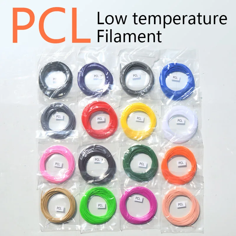 No smell,No pollution PCL 1.75mm 3d pen filament 15 colors,Low temperature 3d pen plastic,3d printing filament pcl abs pla 1.75 No smell,No pollution PCL 1.75mm 3d pen filament 15 colors,Low temperature 3d pen plastic,3d printing filament pcl abs pla 1.75