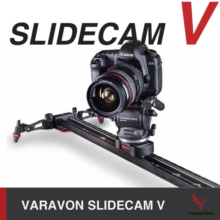varavon 60cm Camera Track Dolly Slider Rail System for Nikon Sony Stabilizing Movie Film Video Making Photography DSLR Camera