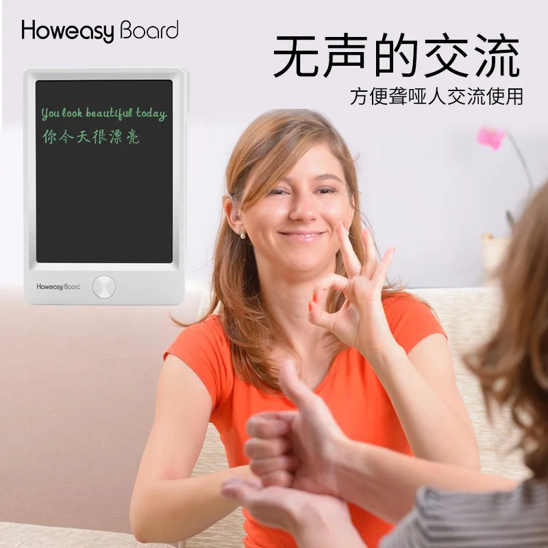 5 인치 미니 LCD 전자 조기 교육 학습 쓰기 보드, 어린이 메시지 낙서 그리기 칠판