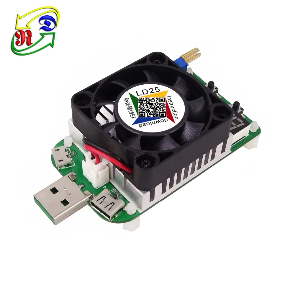 LD25 LD35 электронный нагрузочный резистор USB интерфейс разрядка батареи тест