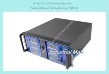 NEW 4u computer case double door aluminum panel 3 optical drive bit 8 hard drive 4u server computer case blue