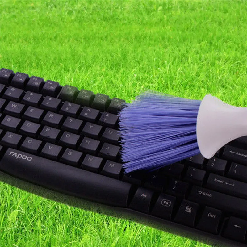 Mini cepillo de limpieza de plástico para el salpicadero del coche, teclado y toma de aire, cepillo para el reposabrazos 51815