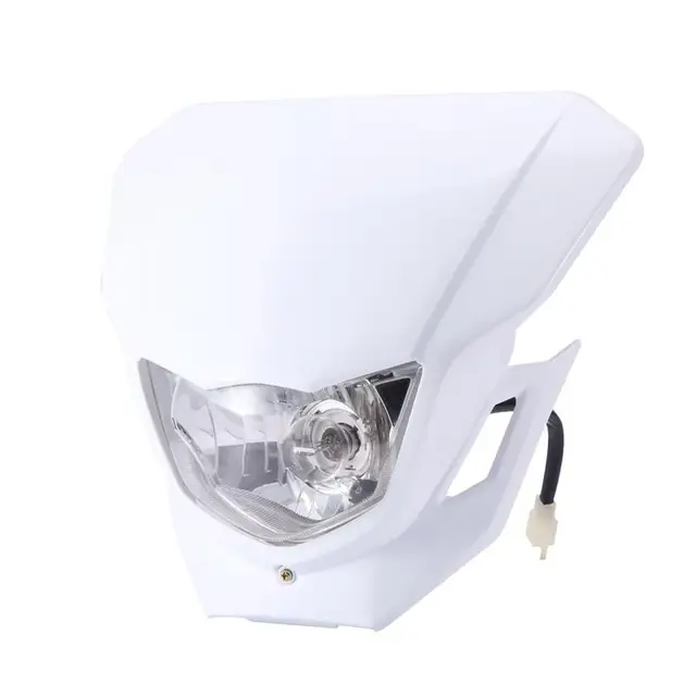 Ironwalls Motorcycle Headlight Fairing Headlamp Kit For Honda CRF230F Yamaha R6 Suzuki Kawasaki