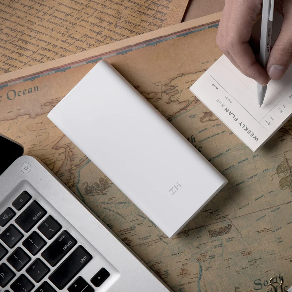 ZMI Power Bank QB821 20000 мАч Digital Display 18 Вт QC3.0 Быстрая зарядка Dual USB Powerbank для