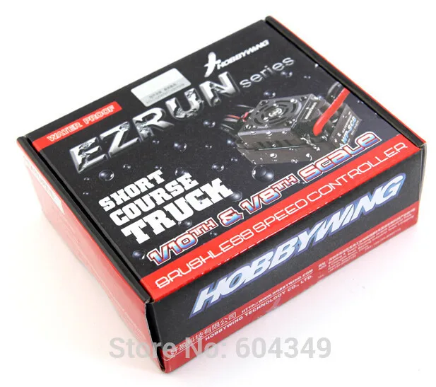 Hobbywing EZRUN WP SC8 водонепроницаемый 120A бесщеточный ESC RC автомобиль EZRUN-WP-SC8