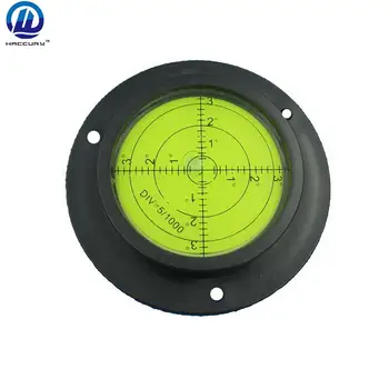 

HACCURY 90*17mm High precision level Construction Machinery Level bubble universal protractor Shell Black Bubble Green