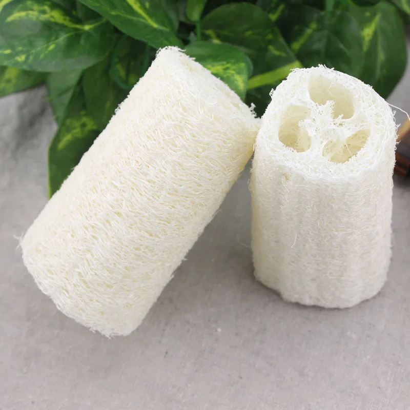 6 шт. Природный Люфой Luffa Ванна Душ Губка спа тела релаксации Loofa купальный массаж губки