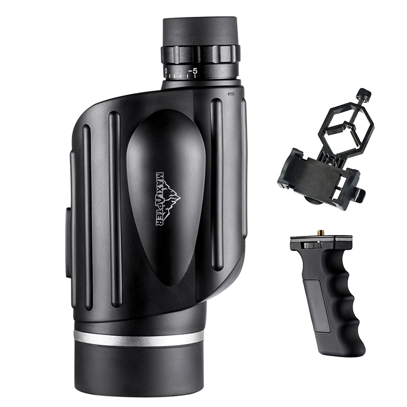 Package 4 MAXLAPTER Монокуляр телескоп 13x50 Водонепроницаемый Monoculo Telescopio охотничьи инструменты наблюдение за птицами профессиональный ручной BAK 4 Prism - Цвет: Package 4
