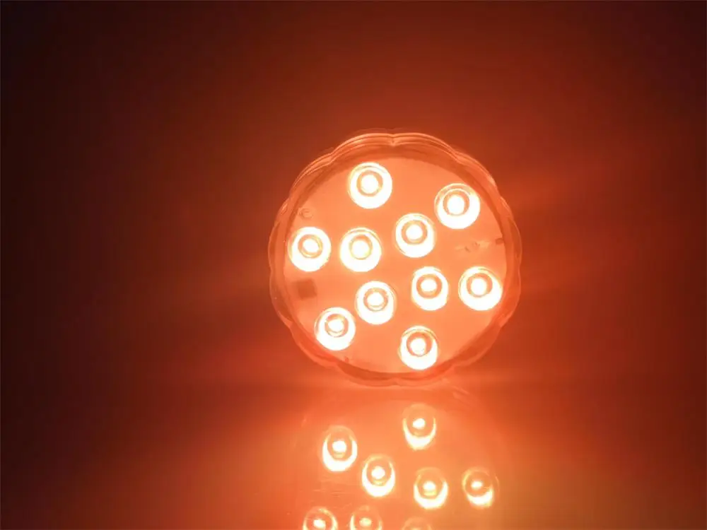 5 Led submersible led fishing light waterproof pond light clear underwater fishing led remote controller party decoration vase led