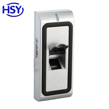

HSY Metal case Waterproof Fingerprint Standalone Access Controller RFID Proximity EM Card Single Door Controller System