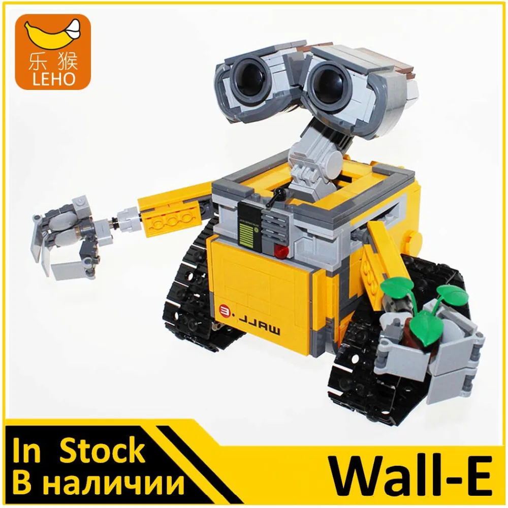 

Building Blocks Model 16003 Compatible with IDEA WALL E 21303 Figure Educational Toys for Children Gift for Boy Girl