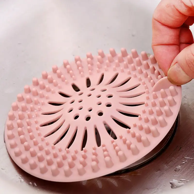 Пробка для волос напольный Впитывающий Коврик силиконовый душ дренажные крышки Фильтр для раковины для ванной кухни